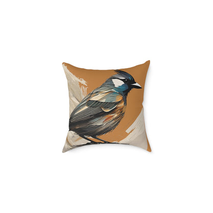 Spun Polyester Pillow~bird