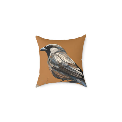 Spun Polyester Pillow~bird