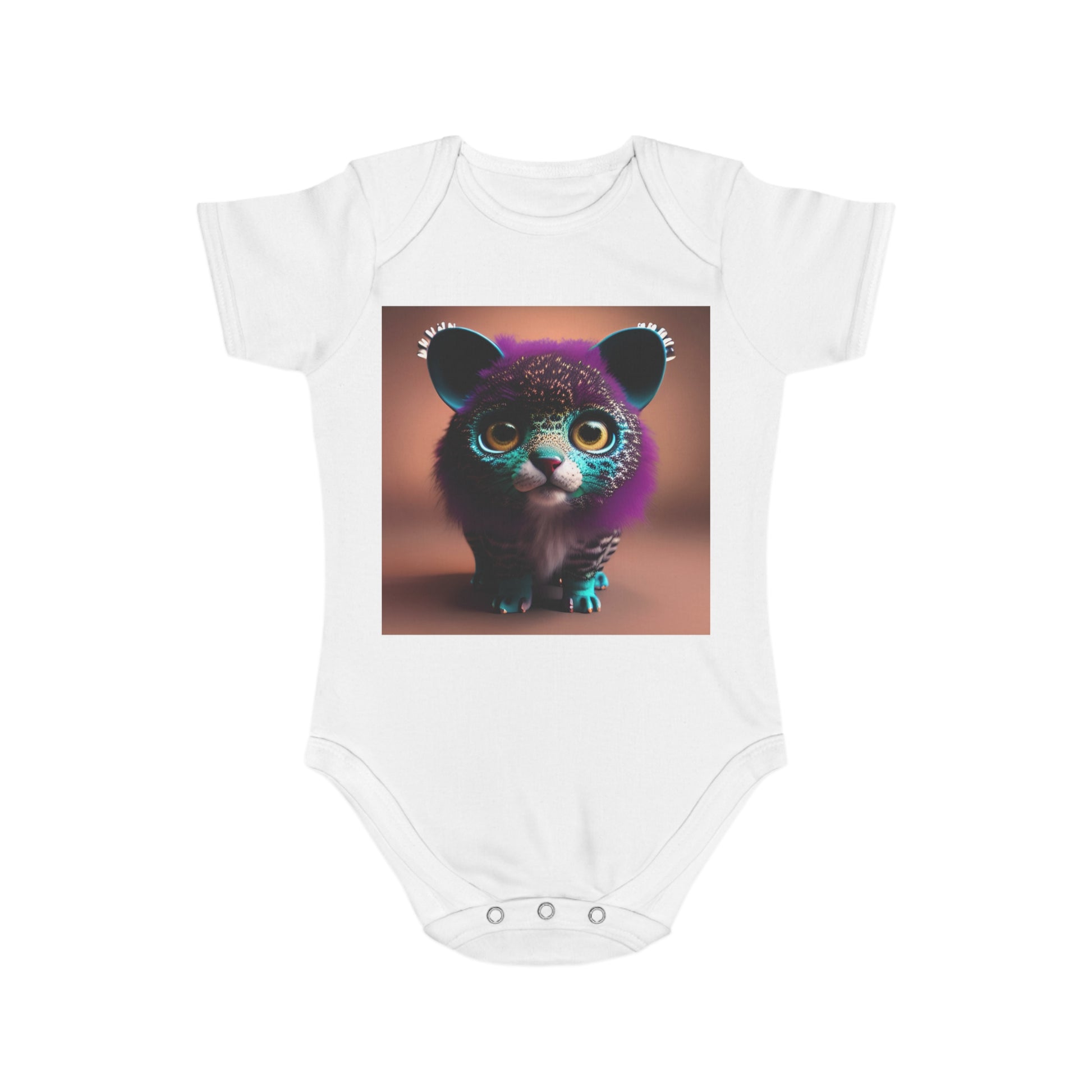 Short Sleeve Baby Bodysuit - HAYVYN