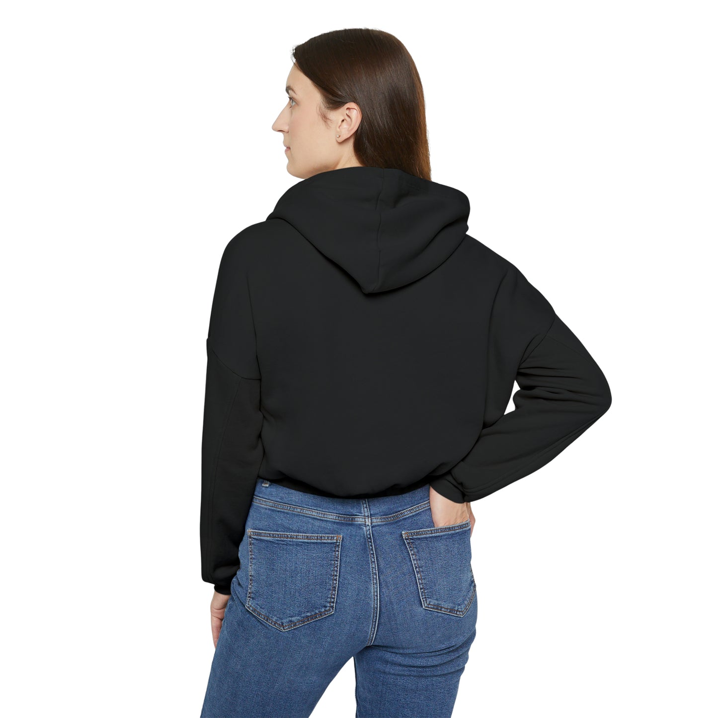 Women's Cinched Bottom Hoodie~ Valentine's Day Biker