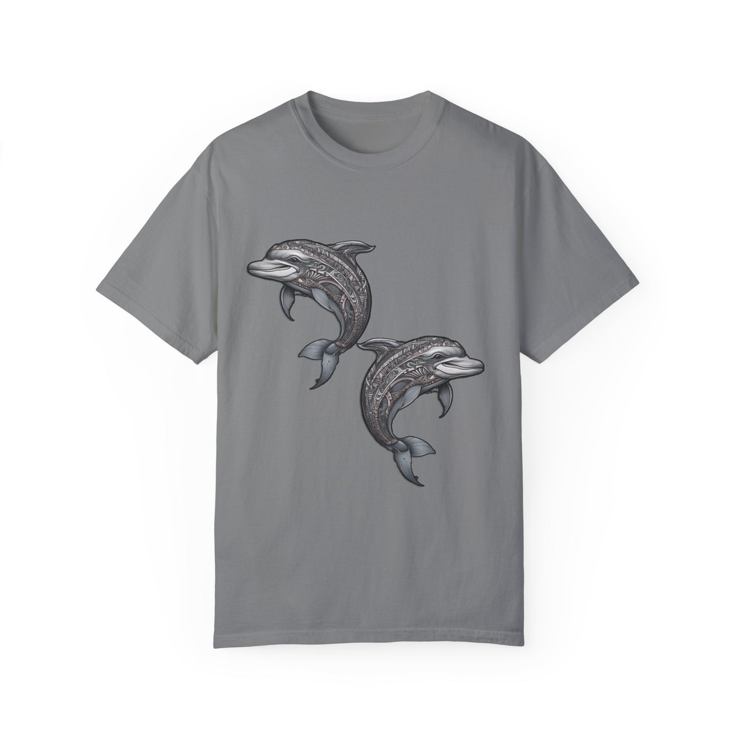 Unisex Garment-Dyed T-shirt Dolphin