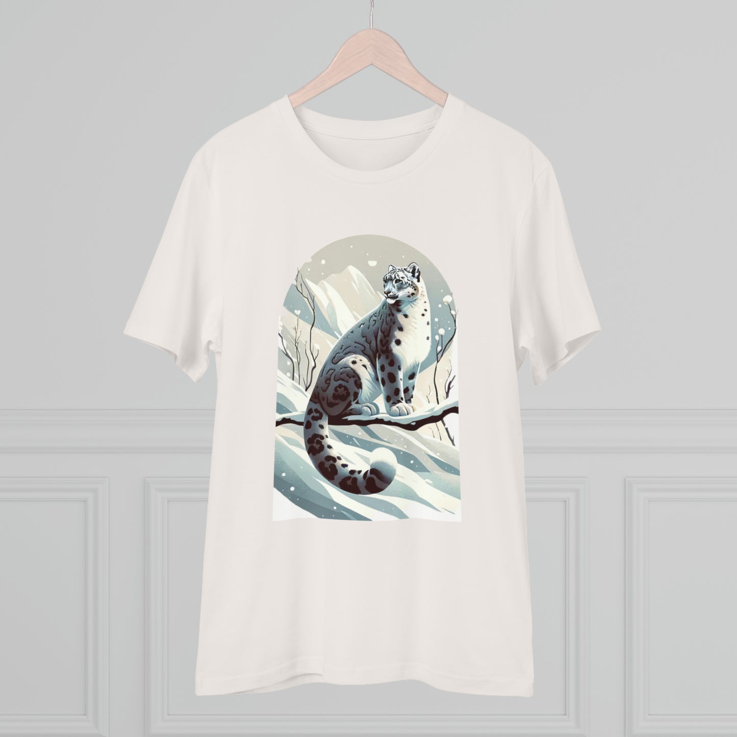 Organic Creator T-shirt - Unisex Snow Leopard