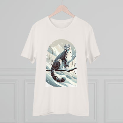 Organic Creator T-shirt - Unisex Snow Leopard