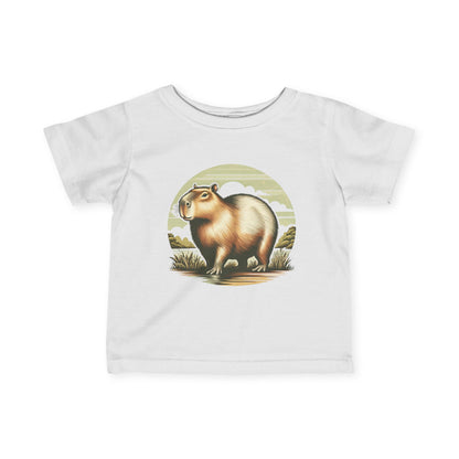 Infant Fine Jersey Tee~ Capybara