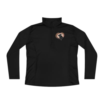 Ladies Quarter-Zip Pullover - HAYVYN