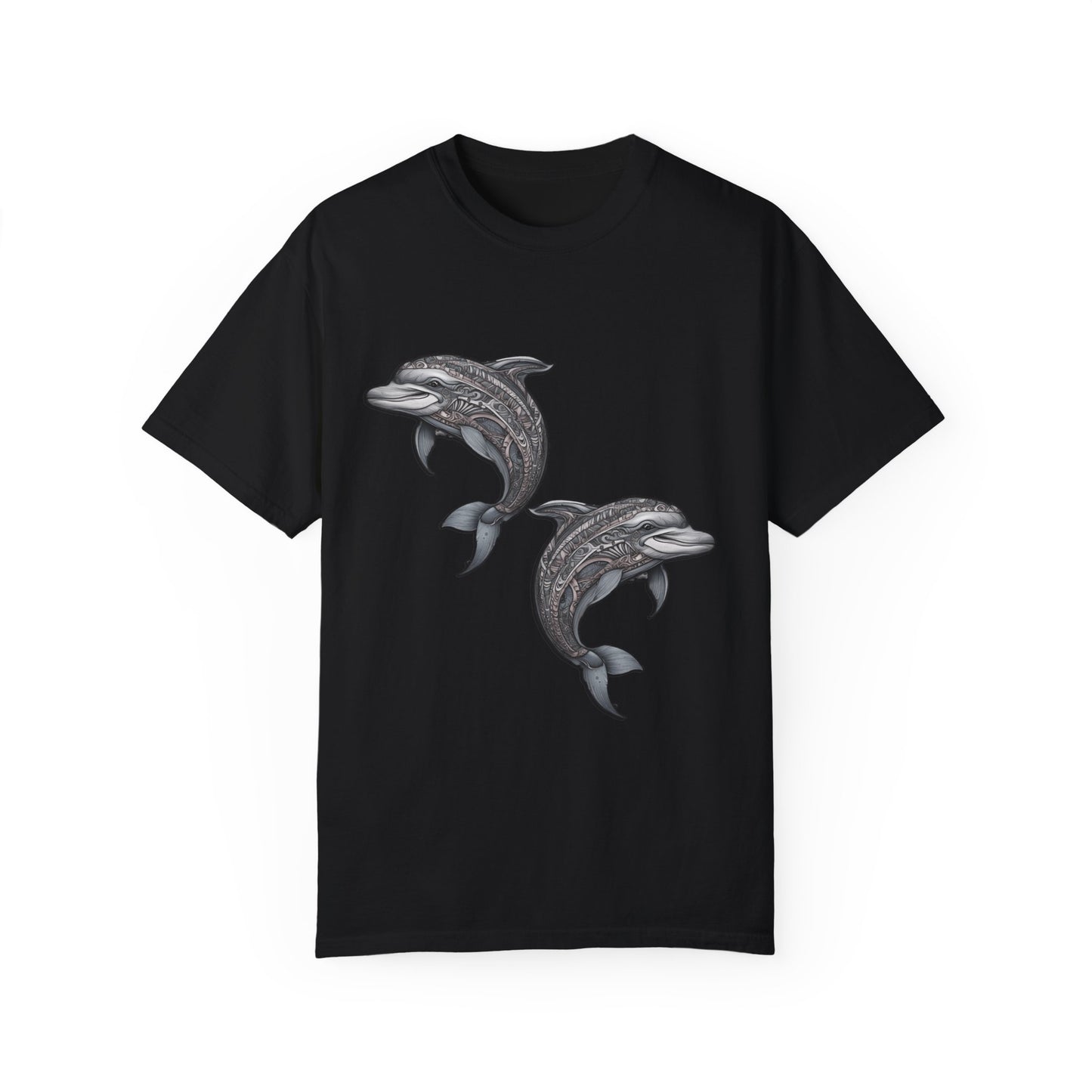 Unisex Garment-Dyed T-shirt Dolphin