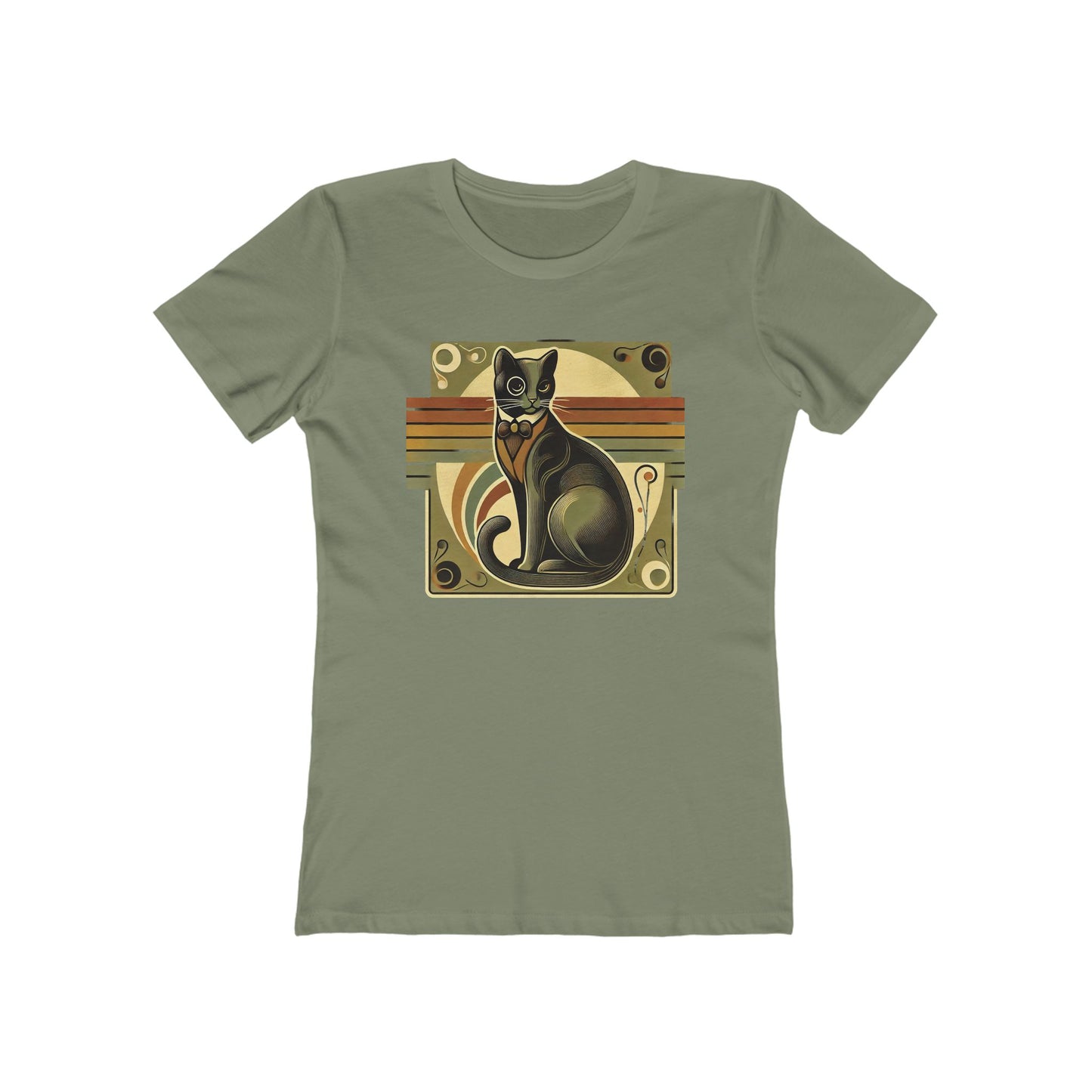 The Boyfriend Tee for Women Cat