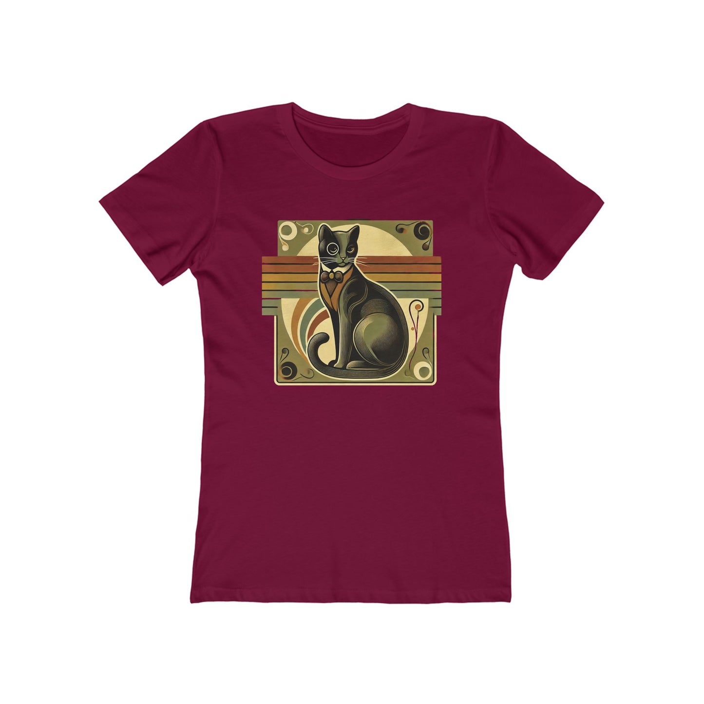 The Boyfriend Tee for Women Cat