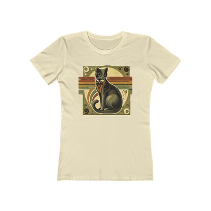 The Boyfriend Tee for Women Cat