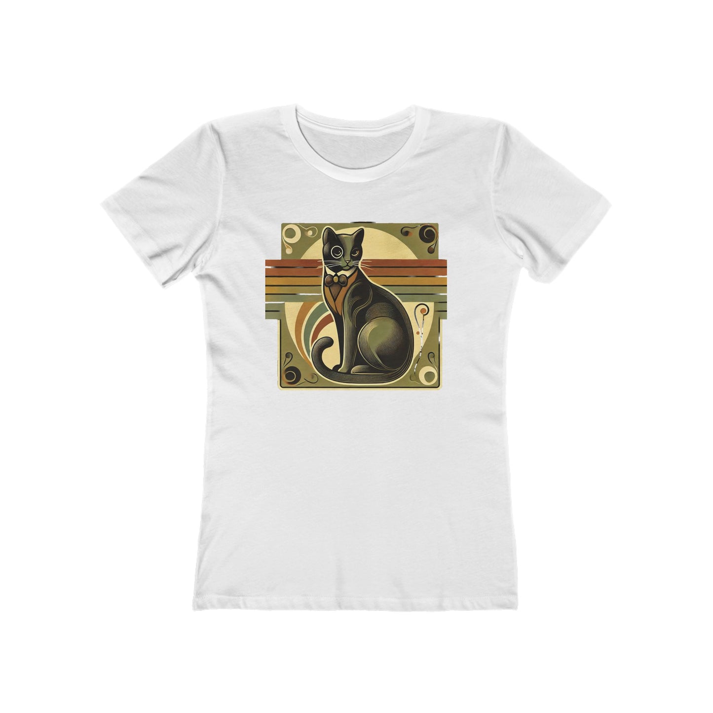 The Boyfriend Tee for Women Cat