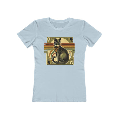 The Boyfriend Tee for Women Cat