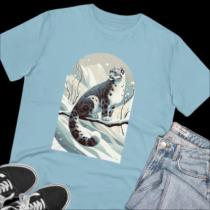 Organic Creator T-shirt - Unisex Snow Leopard