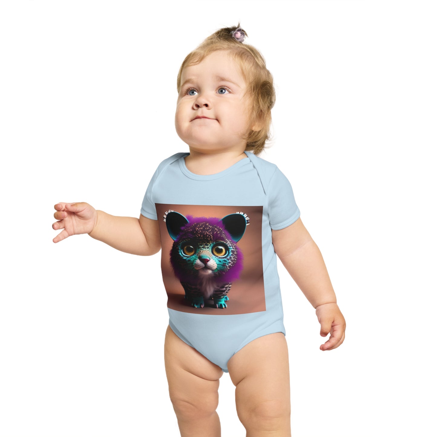 Short Sleeve Baby Bodysuit - HAYVYN