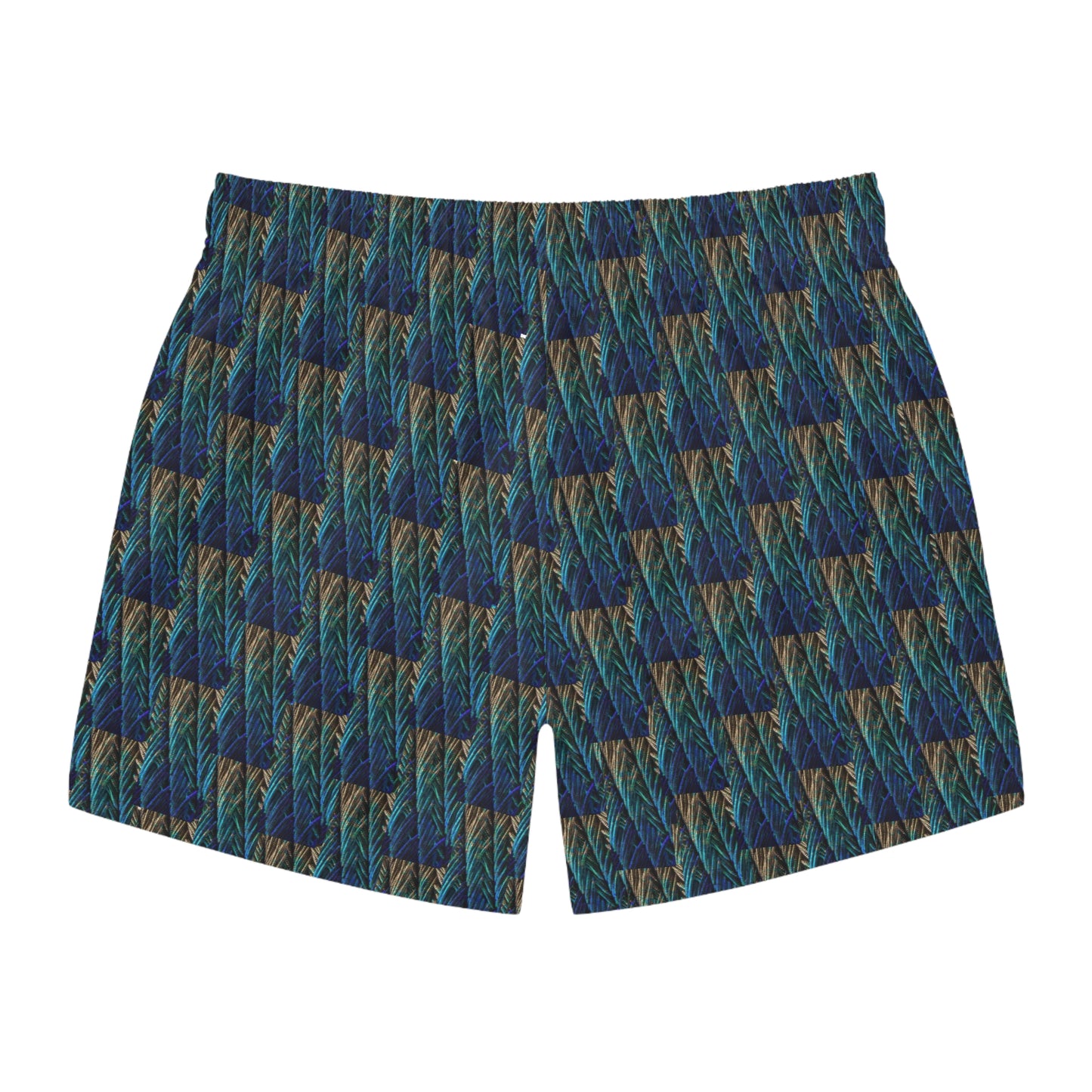 Swim Trunks Peacock Feathers