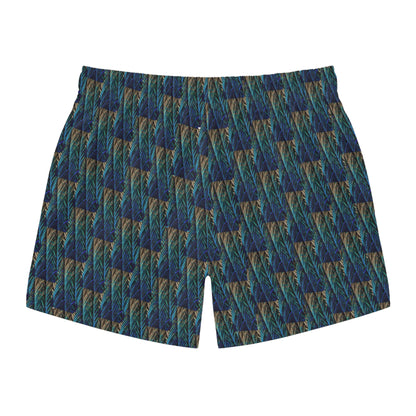 Swim Trunks Peacock Feathers