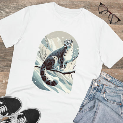 Organic Creator T-shirt - Unisex Snow Leopard