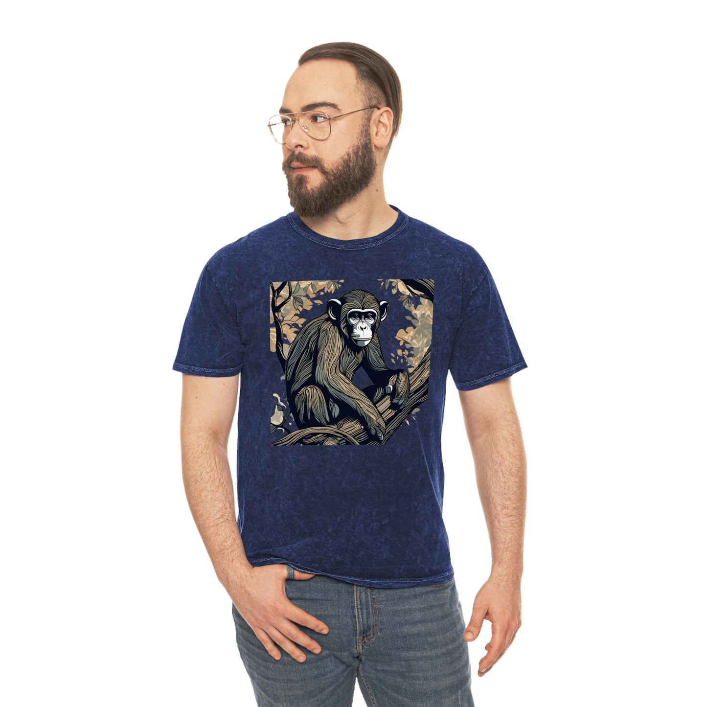 Men's Mineral Wash T-Shirt Chimp