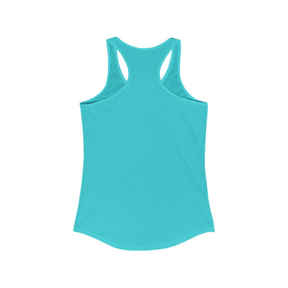 Women's Ideal Racerback Tank Ocean Animals