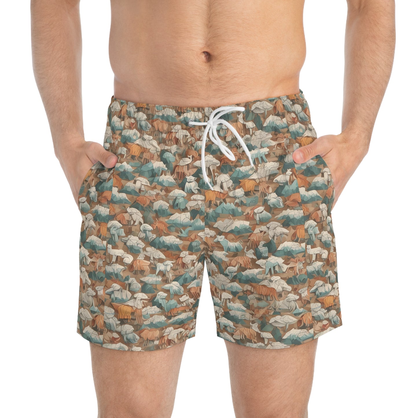 Swim Trunks (AOP) Spring