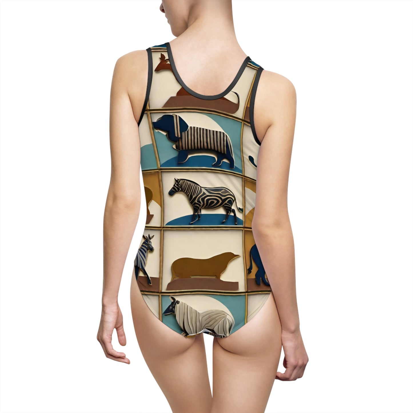 Women's Classic One-Piece Swimsuit (AOP)