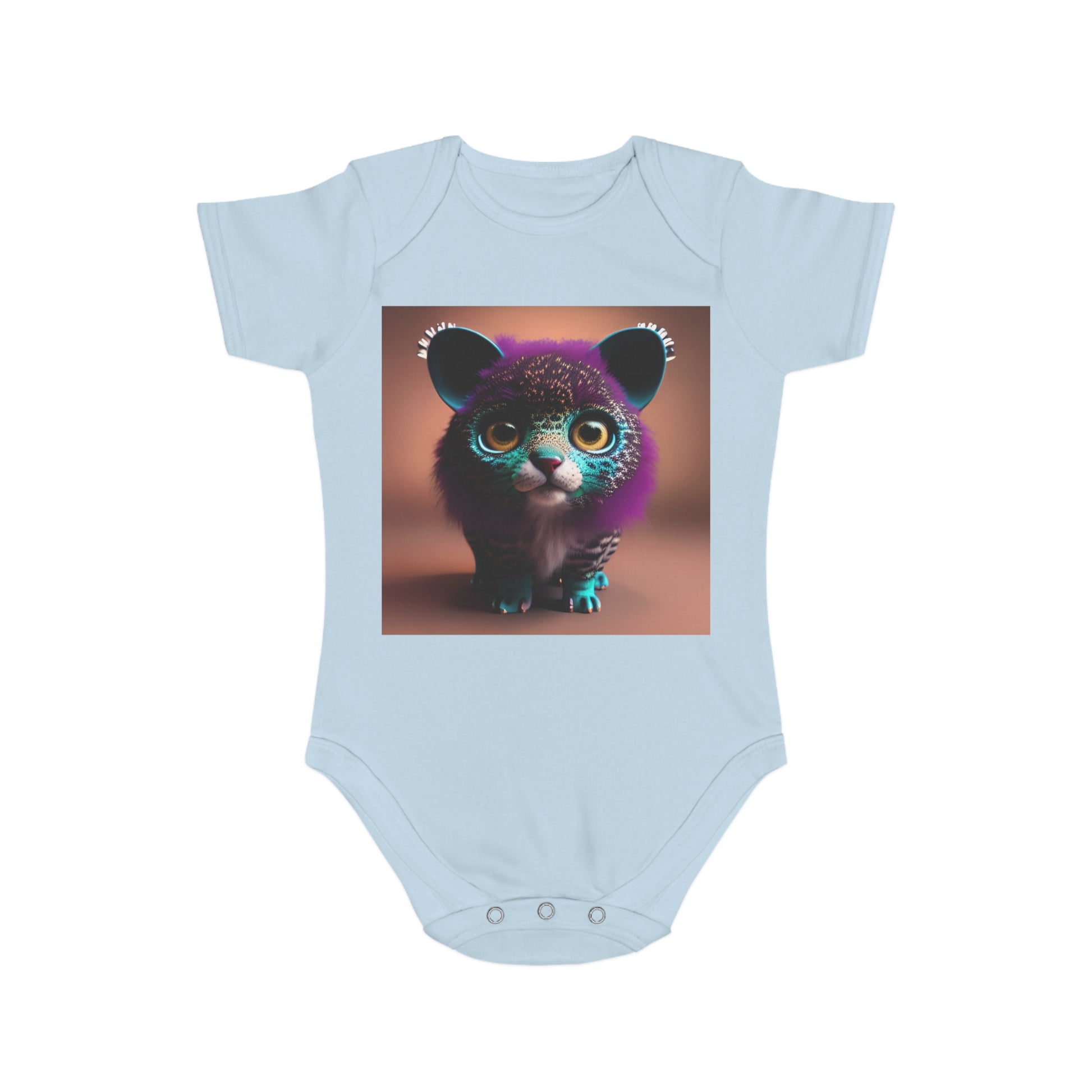 Short Sleeve Baby Bodysuit - HAYVYN