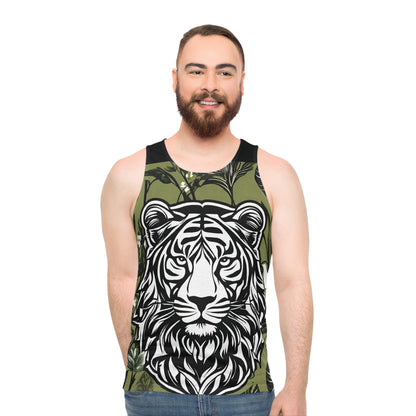 Unisex Tank Top Tiger