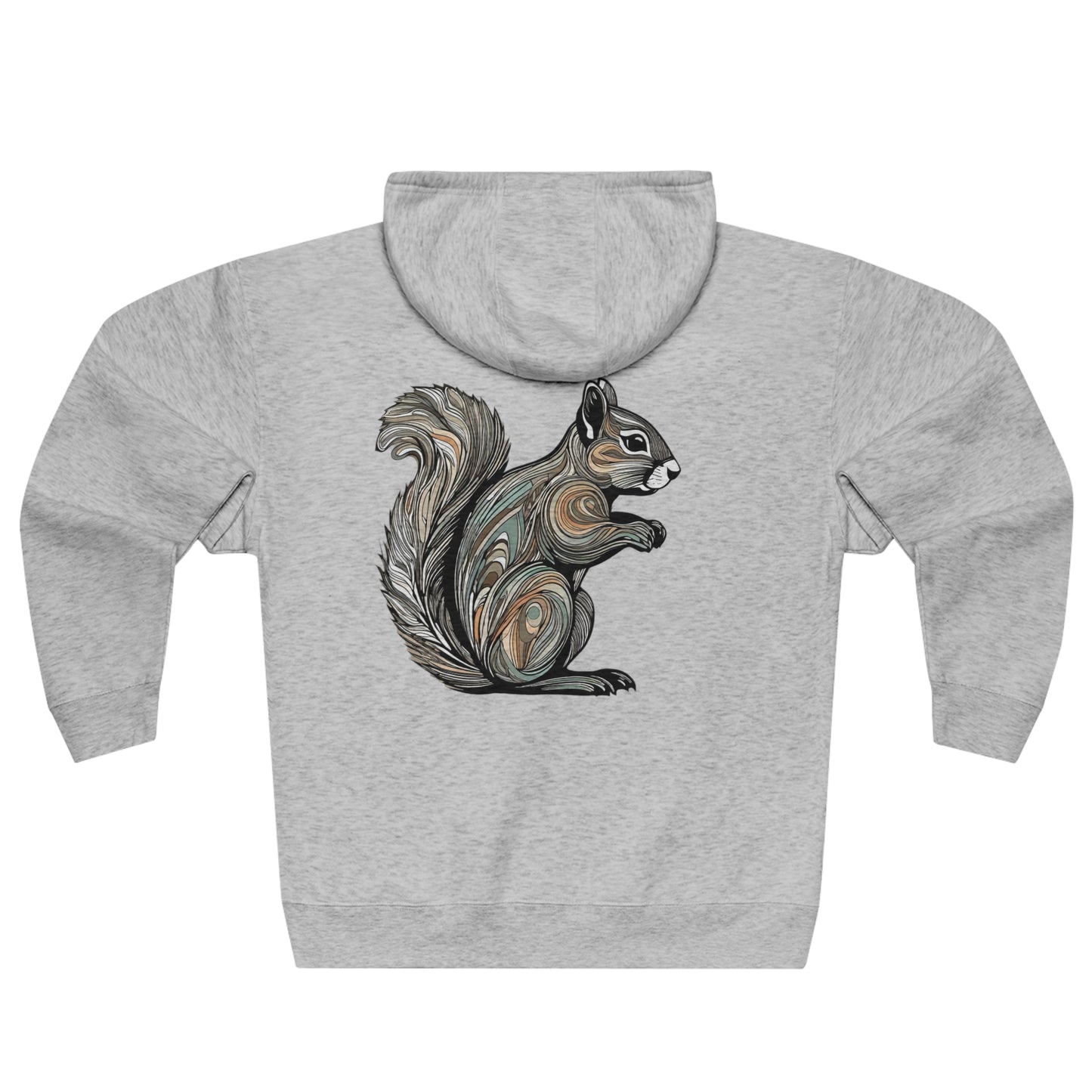 Unisex Premium Full Zip Hoodie-Squirrel