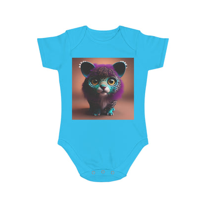 Short Sleeve Baby Bodysuit - HAYVYN