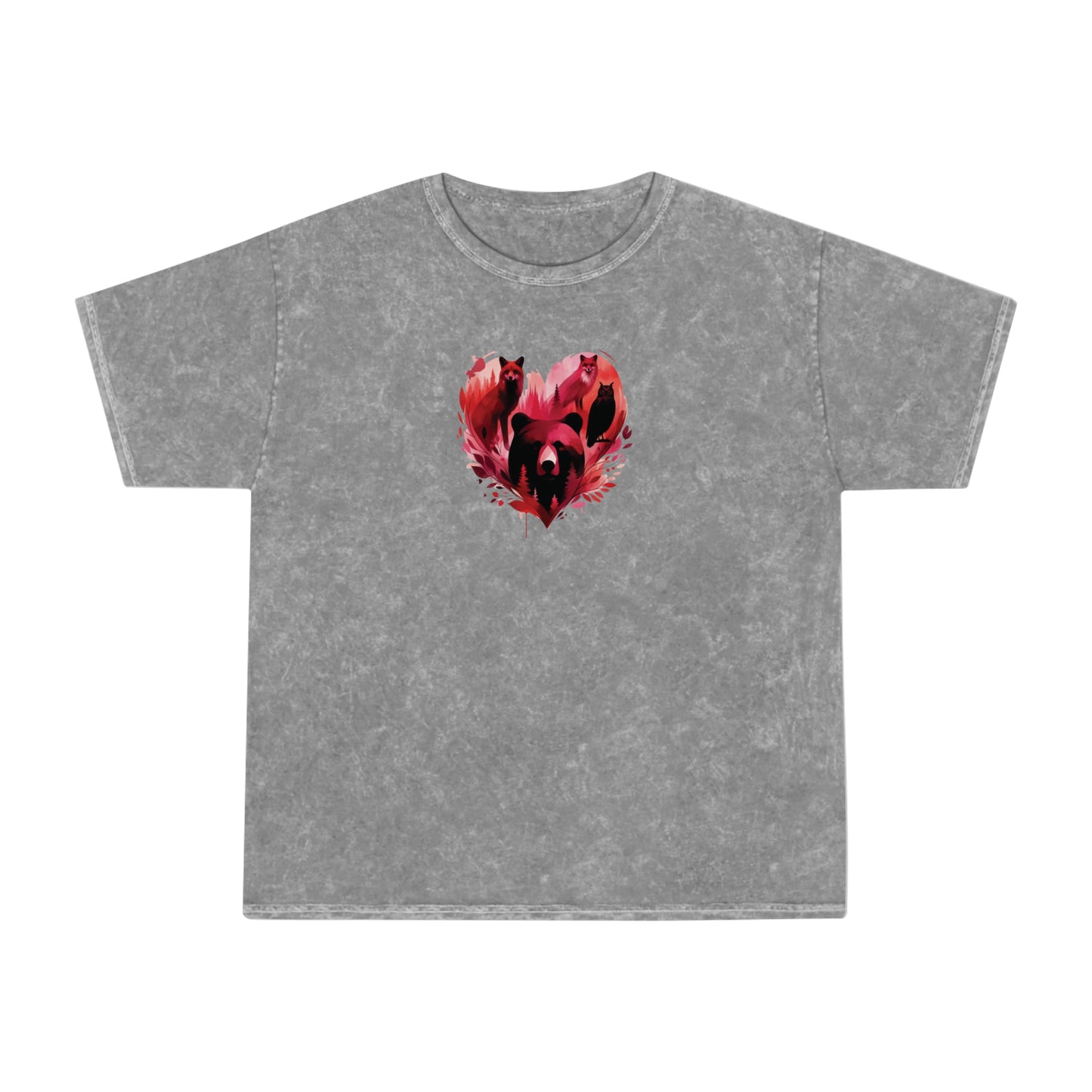 Mens' Mineral Wash T-Shirt~Valentine's Day