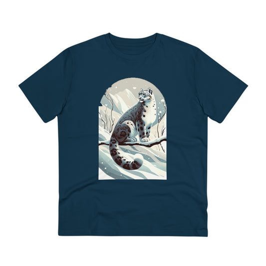 Organic Creator T-shirt - Unisex Snow Leopard