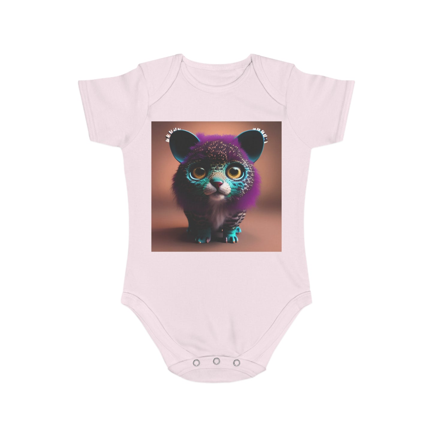 Short Sleeve Baby Bodysuit - HAYVYN