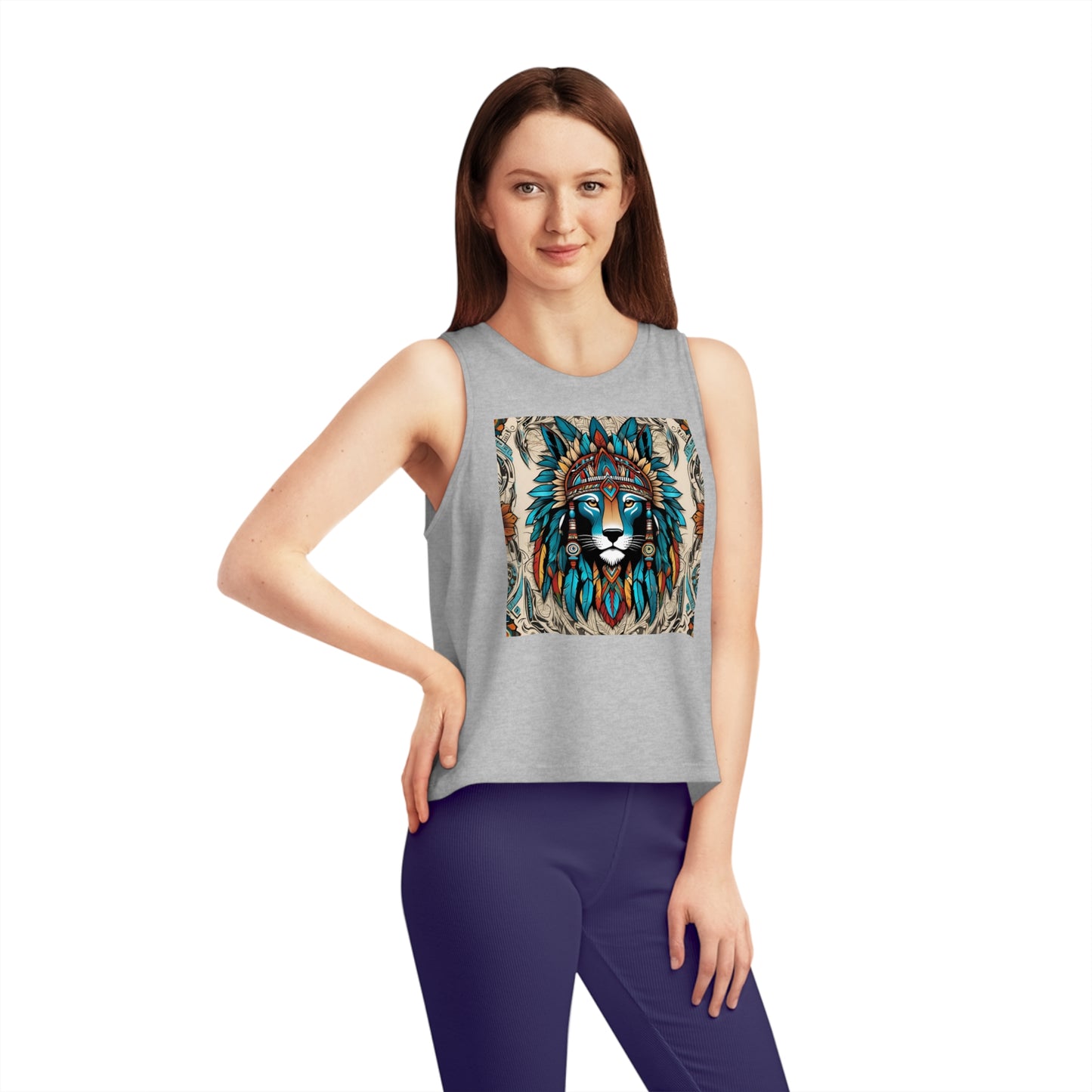 Women's Dancer Cropped Tank Top - HAYVYN