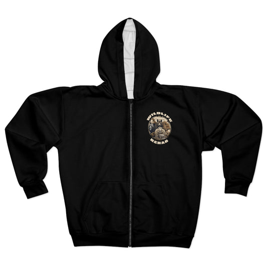 Unisex Zip Hoodie (AOP) - HAYVYN