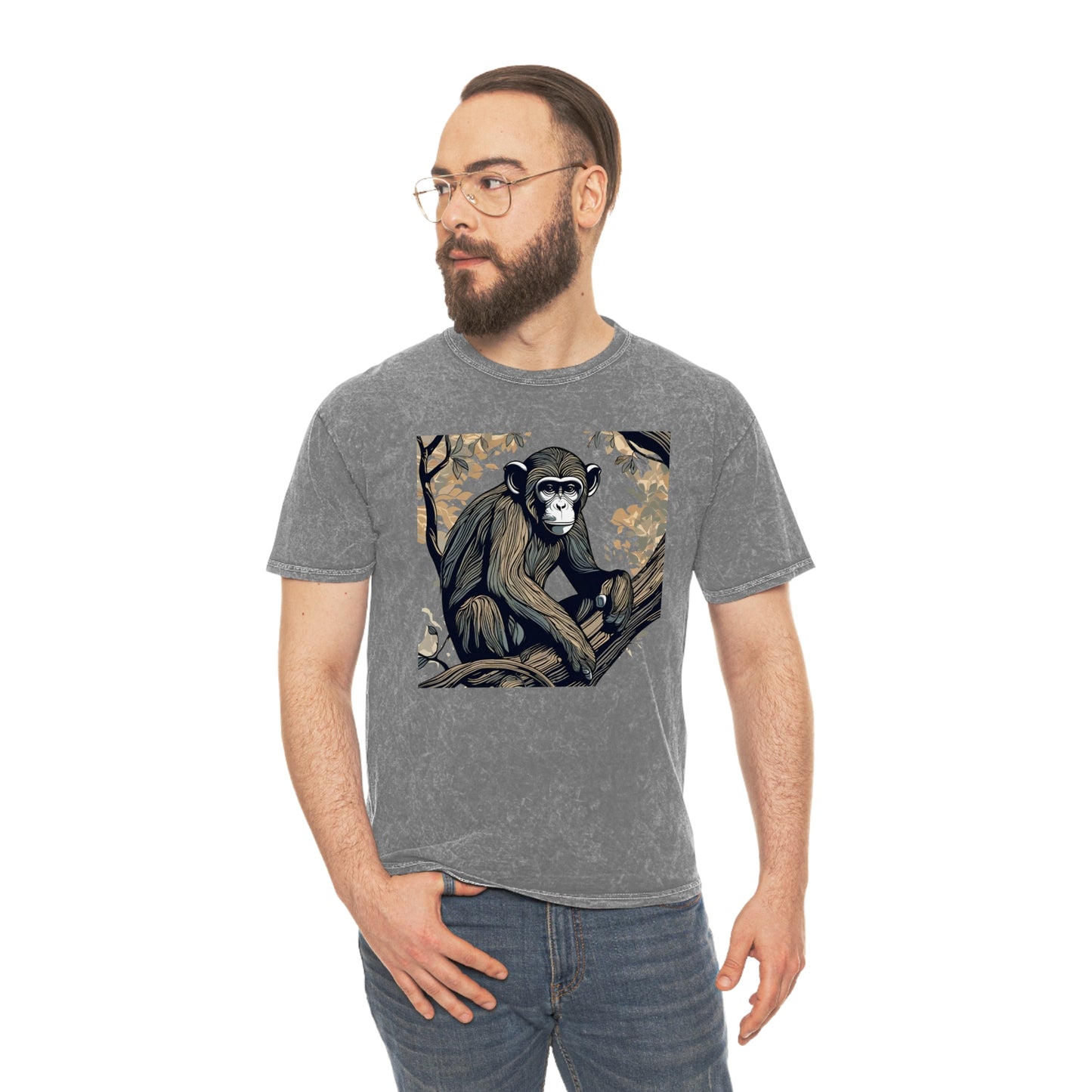 Men's Mineral Wash T-Shirt Chimp