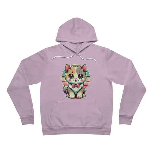 Unisex Sponge Fleece Pullover Hoodie Kitty