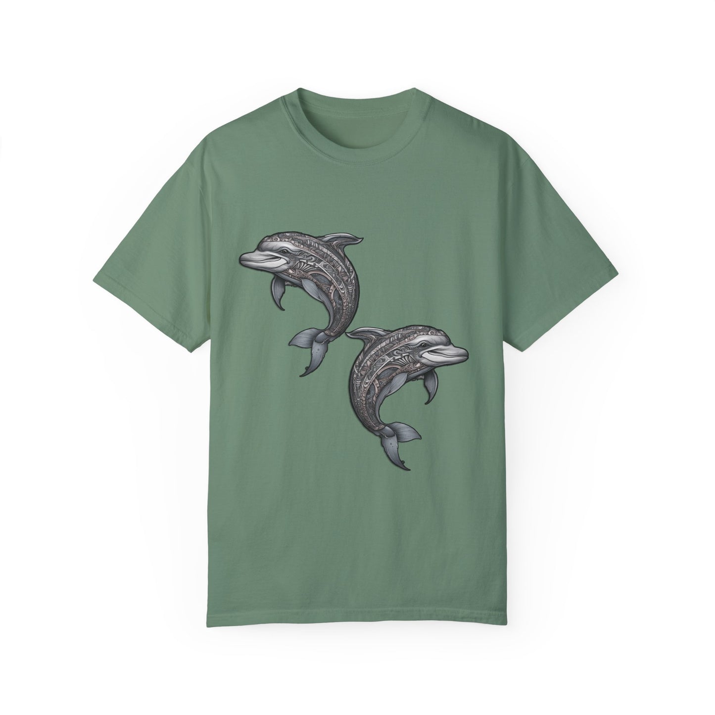 Unisex Garment-Dyed T-shirt Dolphin