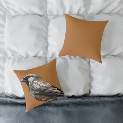 Spun Polyester Pillow~bird