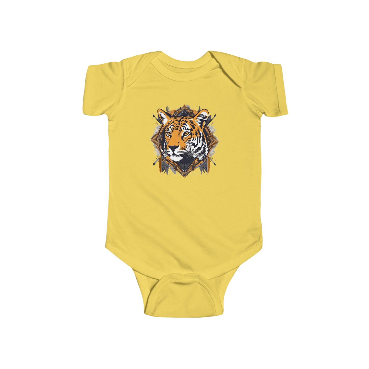 Infant Fine Jersey Bodysuit Tiger