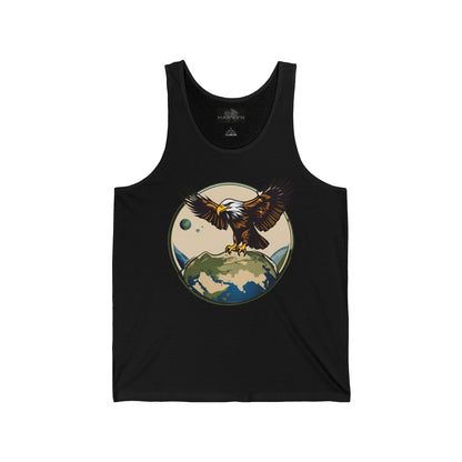 Unisex Jersey Tank Eagle