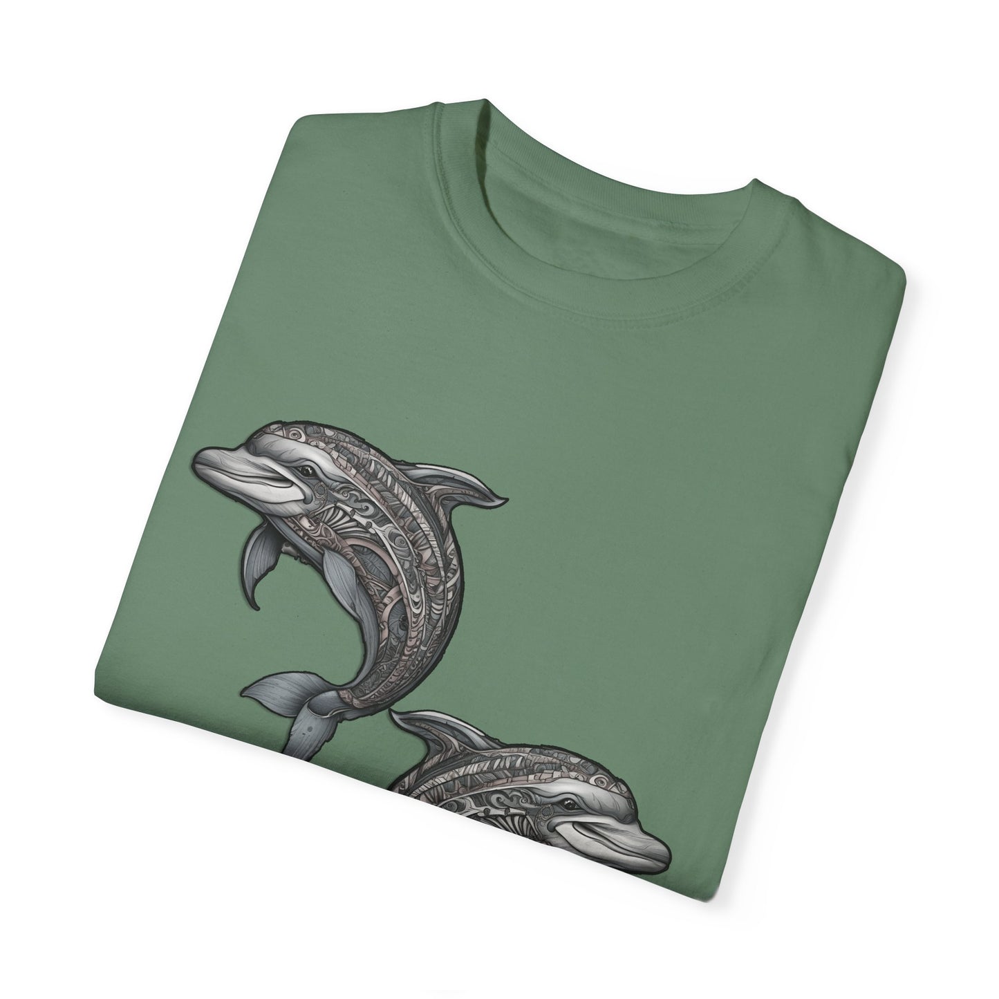 Unisex Garment-Dyed T-shirt Dolphin