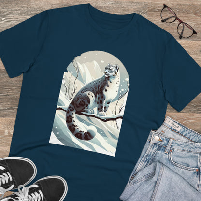 Organic Creator T-shirt - Unisex Snow Leopard