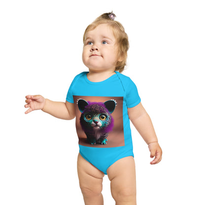 Short Sleeve Baby Bodysuit - HAYVYN