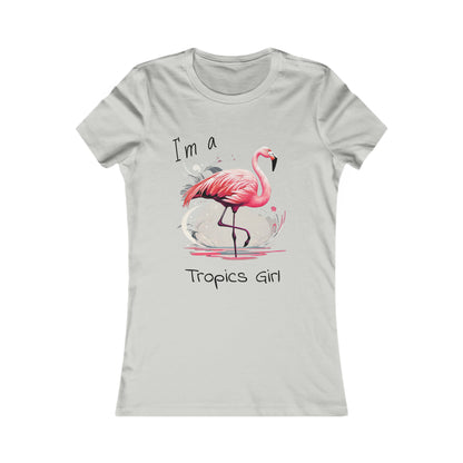 Women's Favorite Tee~Flamingo