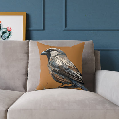 Spun Polyester Pillow~bird