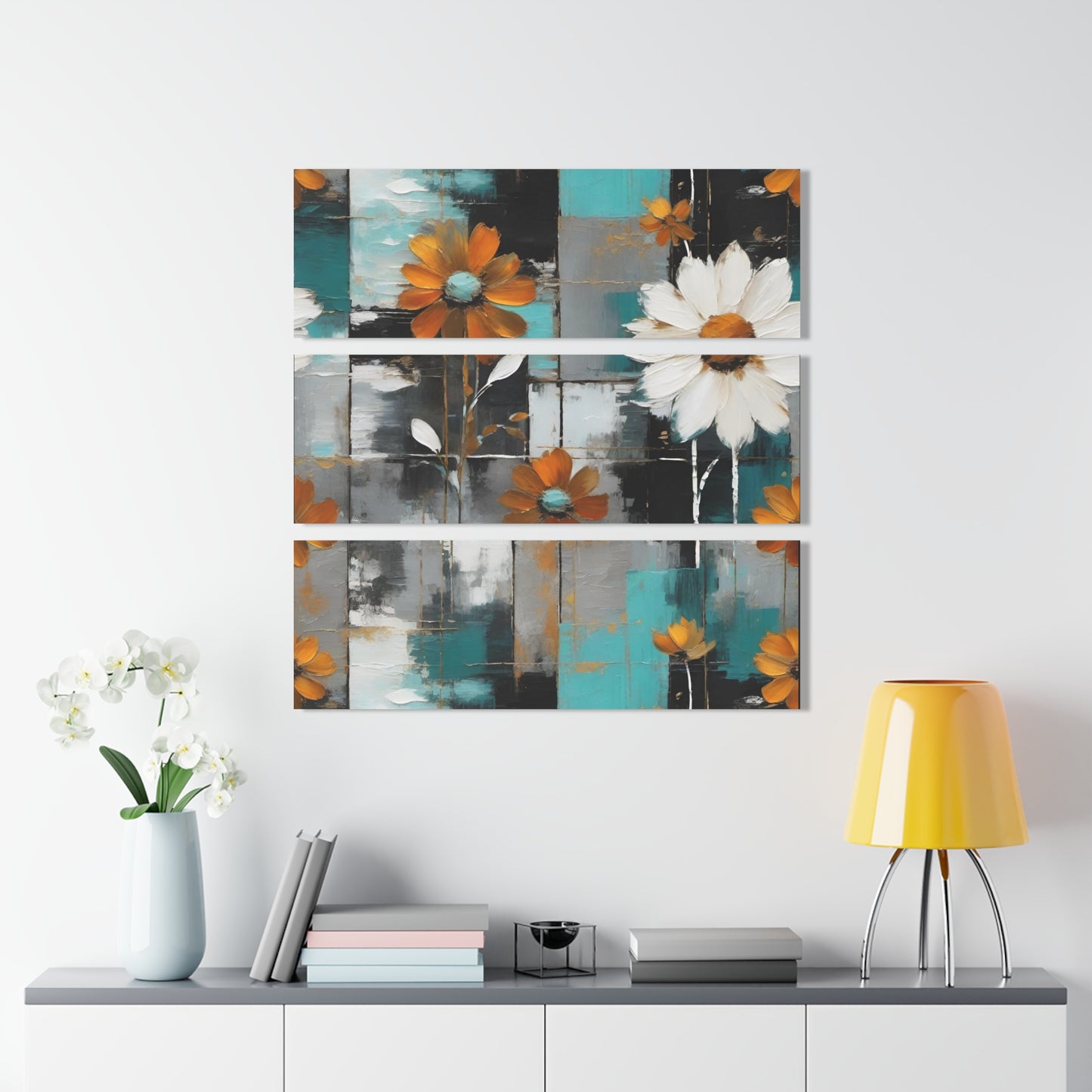 Acrylic Prints (Triptych) Flower