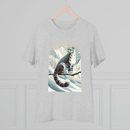 Organic Creator T-shirt - Unisex Snow Leopard