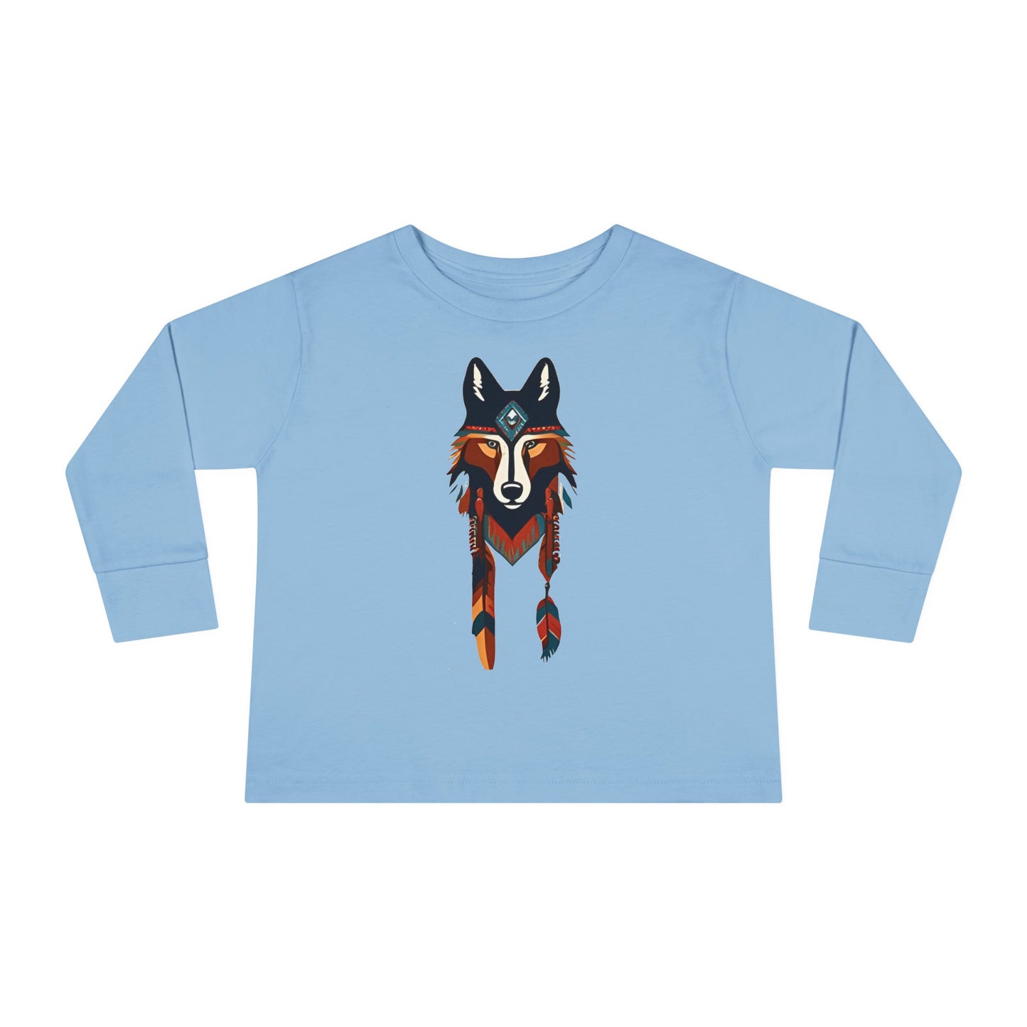 Toddler Long Sleeve Tee Wolf