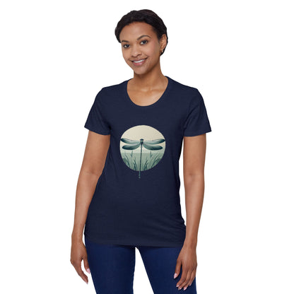 Women's Organic Short Sleeve T-Shirt Dragonfly