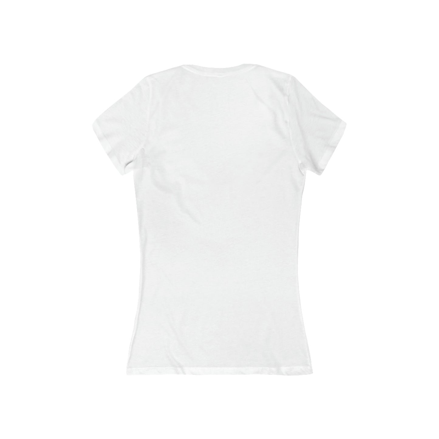 Women's Jersey Short Sleeve Deep V-Neck Tee - HAYVYN