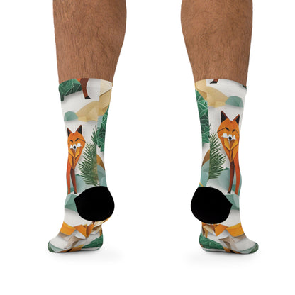 Recycled Poly Sock-Fox